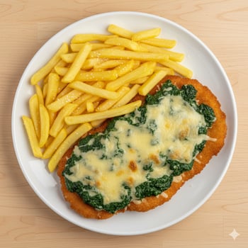Spinat Schnitzel Spinat Schnitzel