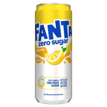 Fanta Lemon Zero Sugar 0,33l Fanta Lemon Zero Sugar 0,33l