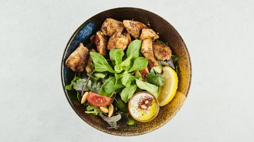 Hähnchen-Salat Schale