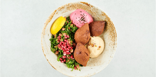 Tabouli-Bowl mit Kubbeh