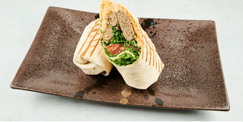 Petersilie-Kufta-Wrap