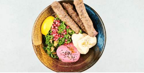 Tabouli-Bowl mit Kufta