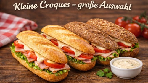 Mittag-Angebot Klein Croque