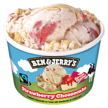 BEN AND JERRY'S STRAWBERRY CHEESECAKE 100 ml