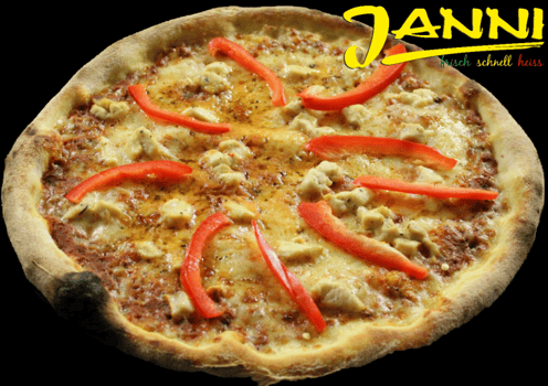 10. Pizza Pollo 40cm