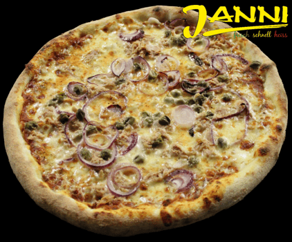 17. Pizza Tonno 40cm