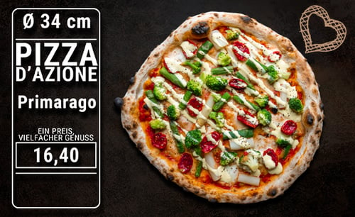 Pizza Primarago Ø 34cm