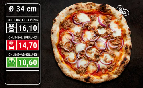 Pizza Tonno Ø 34cm
