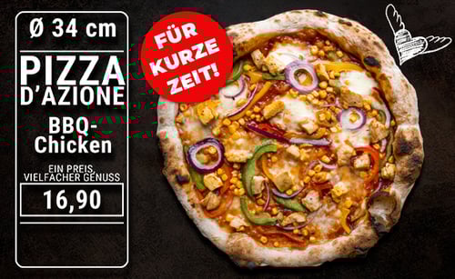Pizza BBQ-Chicken