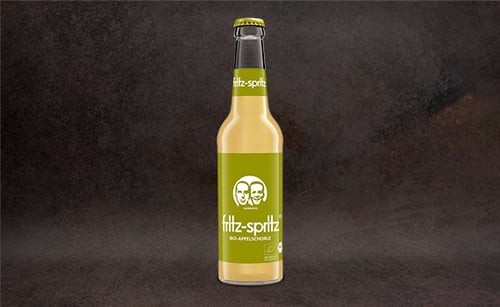 fritz-spritz ® bio-apfelsaftschorle, 0,33L