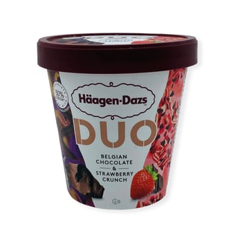 DUO Belgian Chocolate & Strawberry Crunch 420ml