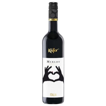 Rotwein Käfer Merlot 0,75l