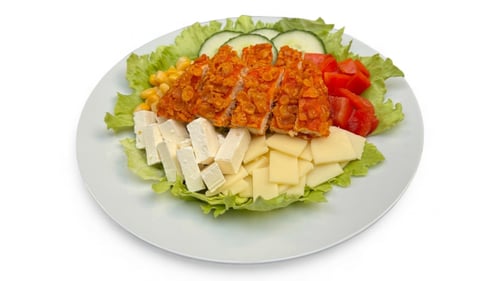 Crunchy-Chicken-Salat