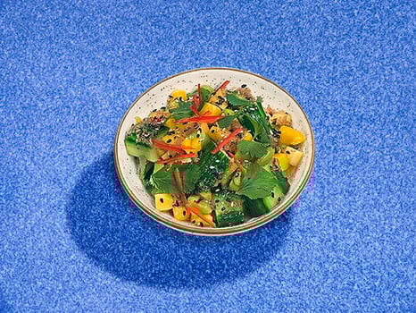 Smashed Cucumber Salad x Mango Smashed Cucumber Salad x Mango