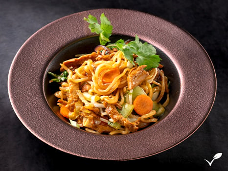 Pulled planted. & Skinny Udon