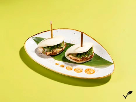 Bao Bun Pulled planted.