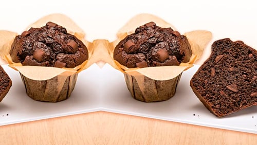 Double Choc Muffin
