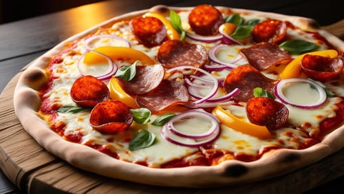 Pizza Sucuk 22cm