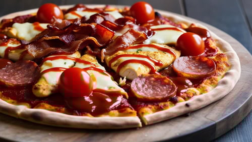 Pizza BBQ-Ranch 32cm