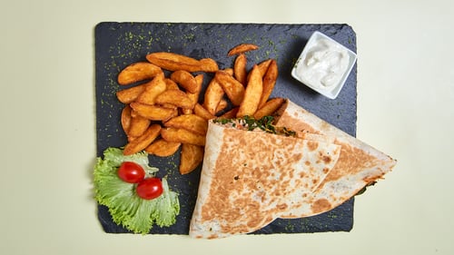 Quesadillas Spinat