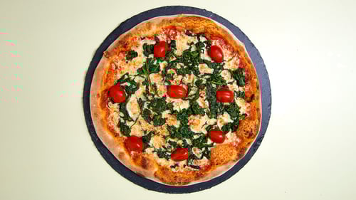 Pizza Spinat