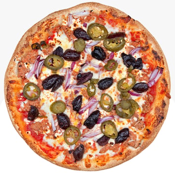 Pizza Schlangenkuss Ø26cm Pizza Schlangenkuss Ø26cm