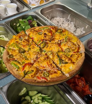 Pizza Chicken-Curry