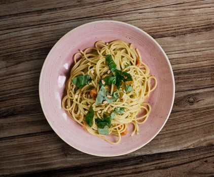 Spaghetti Pesto aglio Orsino