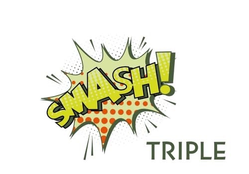 Triple Smash Burger Triple Smash Burger