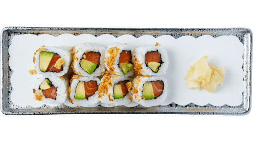S27 California Lachs Avocado Roasted Onion