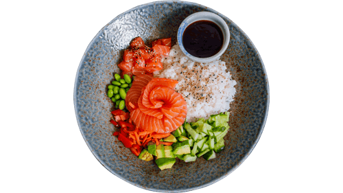 S 92 Poke Bowl Lachs