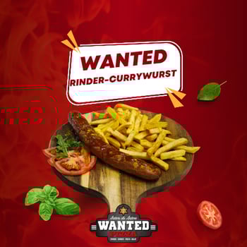 Currywurst mit Pommes