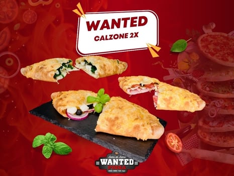 WANTED Aktion 2xCalzone