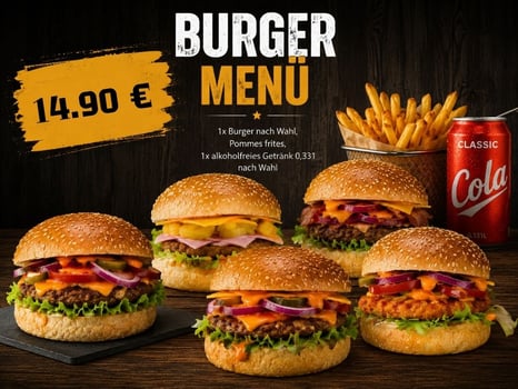 Burger Menü