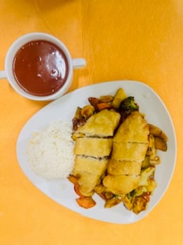 Rotbarschfilet Süß-Sauer