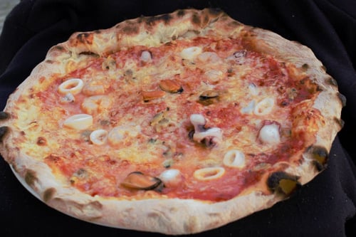Pizza Seafood M, ø 25cm