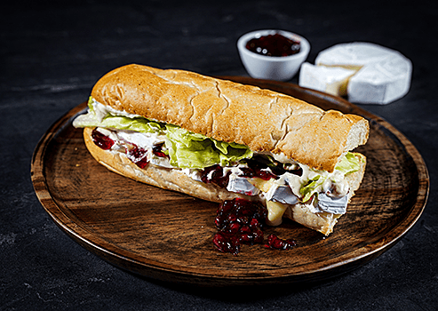 Croque Camembert normal, ca 35cm