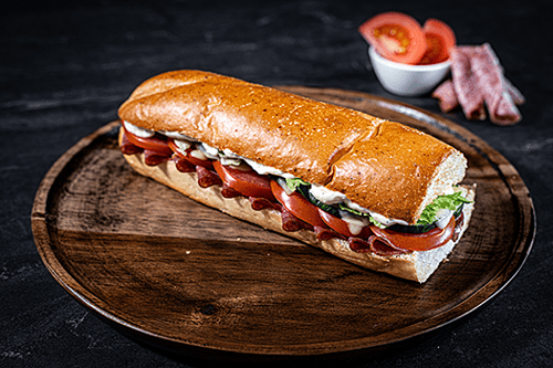 Croque Salami normal, ca 35cm
