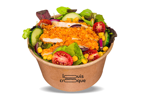  Crispy Chicken Salat