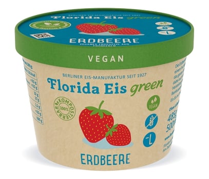 Florida Eis Erdbeer 500ml