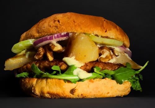 BURGER DES MONATS vegetarisch -The Royal Blue