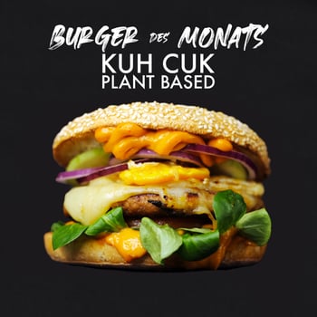 BURGER DES MONATS Kuh-Cuk vegetarisch