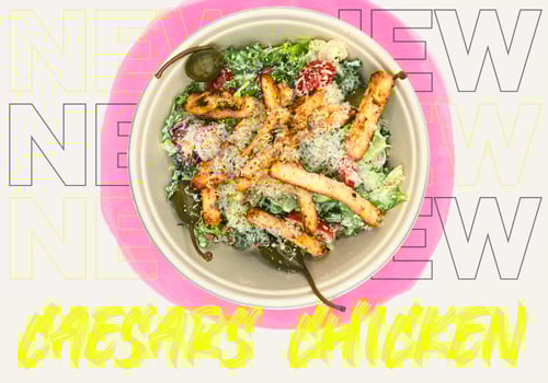 Salat Caesars Chicken