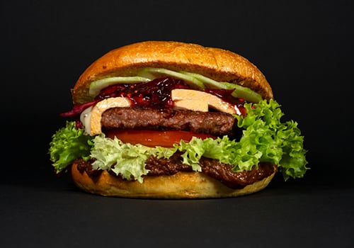 BURGER DES MONATS - O du Rindliche! Vegetarisch BURGER DES MONATS - O du Rindliche! Vegetarisch