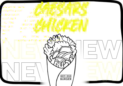 Wrap Caesars Chicken 