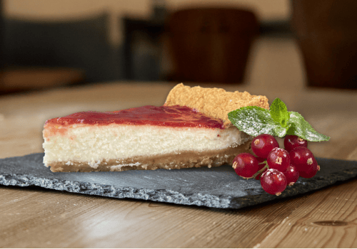 hausgemachter Cheesecake	