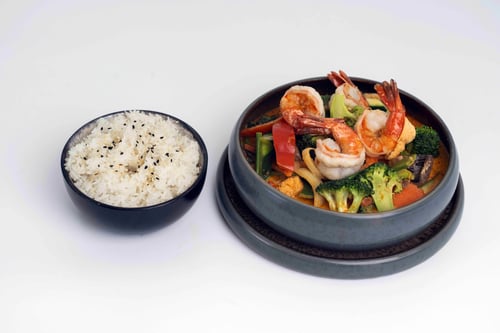 180 - Garnelen Curry