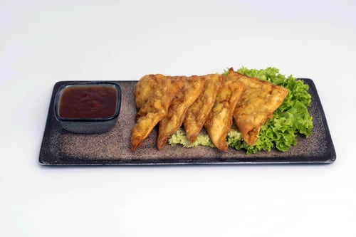 16 - Gebackene Wantan (5 Stück)