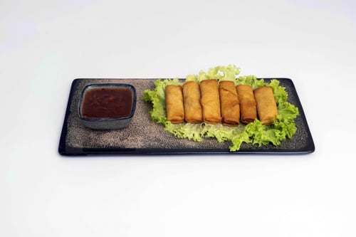 14 - Vegetarische Frühlingsrollen (6 Stück)