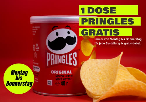 1 Dose Pringles gratis